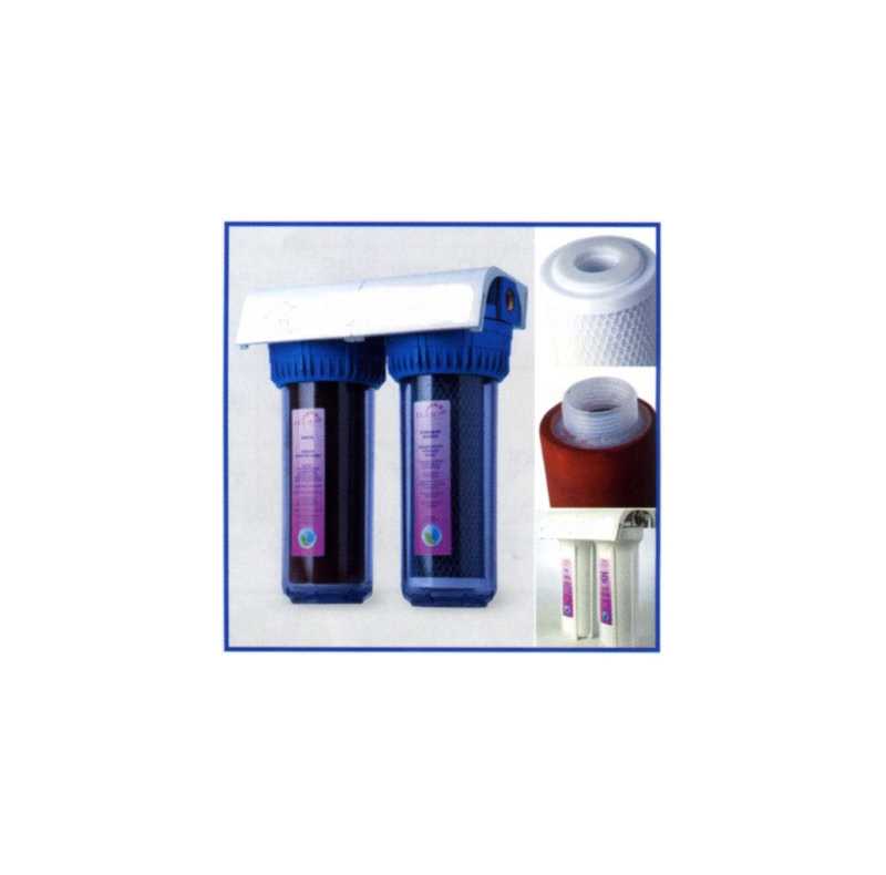 Water Filter 2-i-1 Under Sink 100% chlorine free Hard water