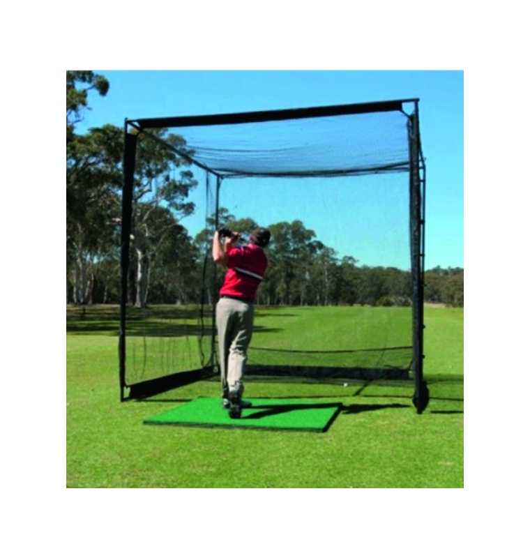 Extra stort golfnät bur 3 x 3 x 3 meter