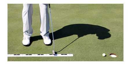 Putting Distance Ruler