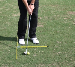 Siktpinnar golf delbara 2-pack