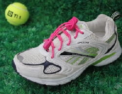 Elastiska skosnören neon rosa