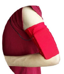 Wrist Pocket Elastic one-size-fits-all pink