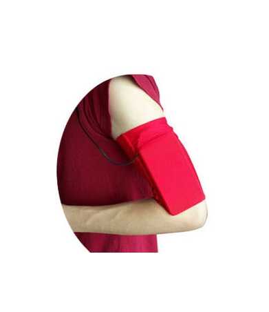 Wrist Pocket Elastic one-size-fits-all pink