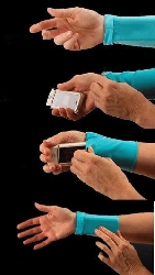 Wrist Pocket Elastic one-size-fits-all black