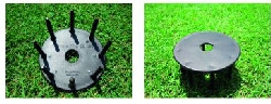 Rubber Golf Tee Holder for grass