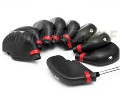 Headcover järnklubbor 9-pack