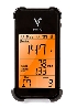 Golf Launch Monitor sving och bollhastighet svart