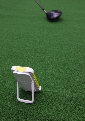 Golf Launch Monitor Swing and Ball Speed black