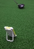 Golf Launch Monitor sving och bollhastighet svart