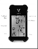 Golf Launch Monitor Swing and Ball Speed black