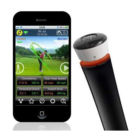 Svinganalyserare golf GSA Pro Android