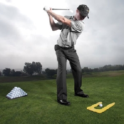 Golf impact trainer järnklubbor