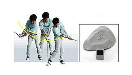 Golf triangel sving bollen