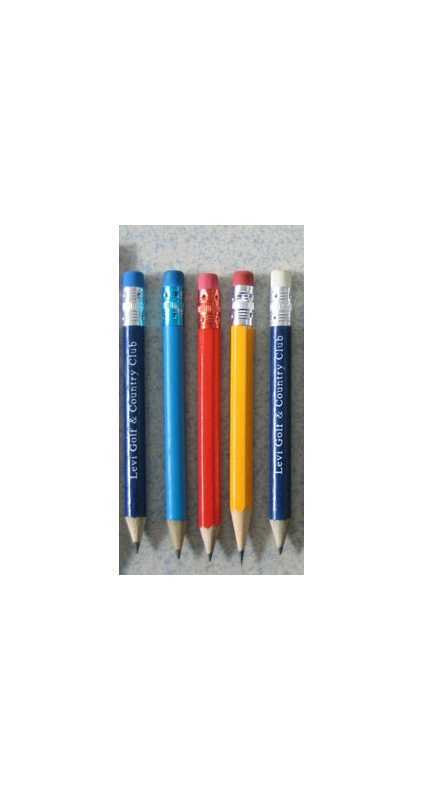 Blyertspennor med sudde 5-pack