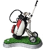 Golf penn-hållare med vagn