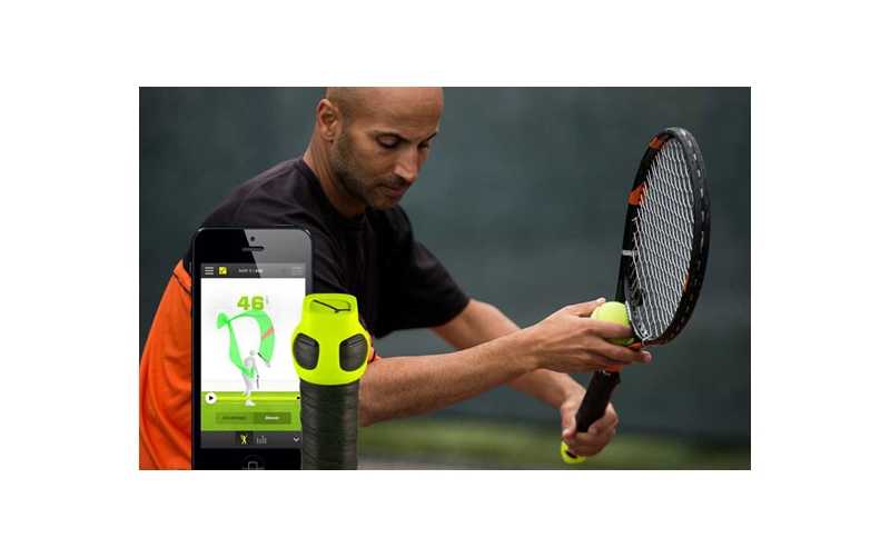Tennis 3D analyserar sensor tennis trainer
