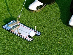 Putt mirror small with grind trainer