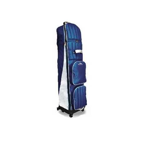Golf Travel Cover 4 wheeled Deluxe navy/silver