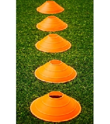Sport Marker Cones orange small 10-pack