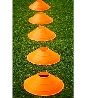 Sport Marker Cones orange small 10-pack