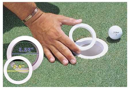 Golfhål reducerare 2-pack