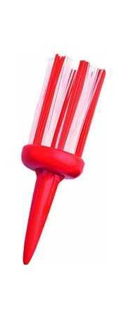 Golf Brush Bristle tees 6-pack