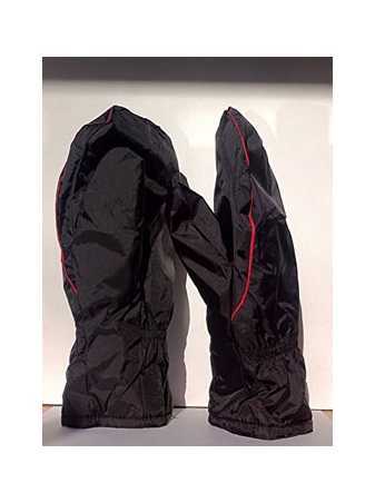 Warm winter mittens golf black