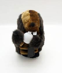 Headcover golf Beaver with golfball