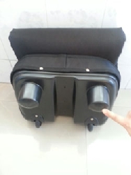 Golf Travel Cover Large Extra Padding with wheels black