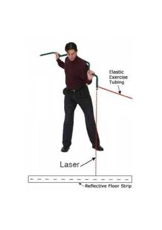 Green Stick Golf Laser Fitness Trainer