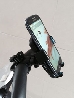 Smartphone holder adjustable golf trolley