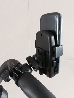 Smartphone holder adjustable golf trolley