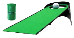 Putting mat + Boomering Putting Trainer return system