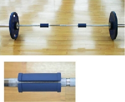 Manus Grip Adapter tjock stång blå