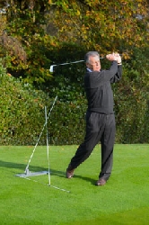 Golf Swing Plane Home Checker System