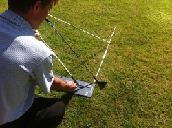 Golf Swing Plane Home Checker System