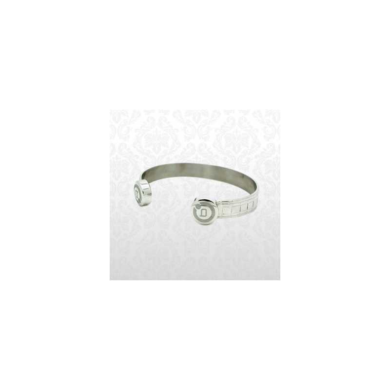 Magnetarmband rostfritt stål matt djupående Lux bioflow L Magnetarmband rostfritt stål matt djupående Lux bioflow L