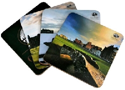 Golf Coasters St Andrews golf course 4-pack