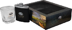 Golf Whisky glas med fickplunta paket