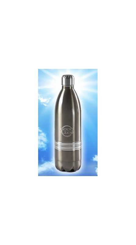 bootle stainless steel 1000 ml grey