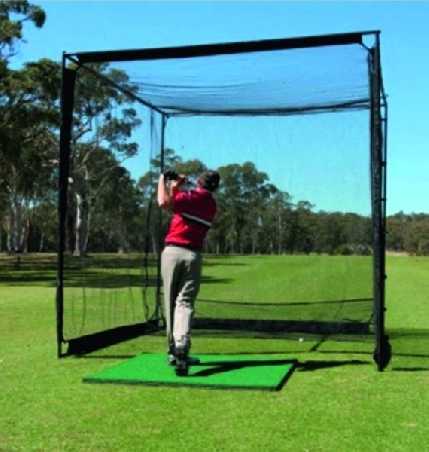Super sized golf net cage 3x3x3 meters + hitting net