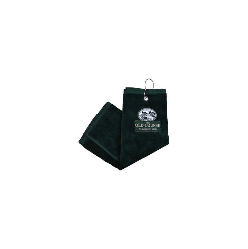 Golf Towel 3-folded St Andrews Old Course green