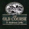 Golf Towel 3-folded St Andrews Old Course green