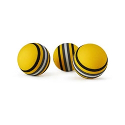 Golf balls soft indoor/outdoor max 30 yards 6-pack