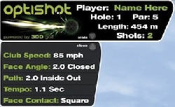 Golf simulator Basic paket för hemmabruk