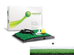 Golf Simulator Basic Plus Package + stance mat