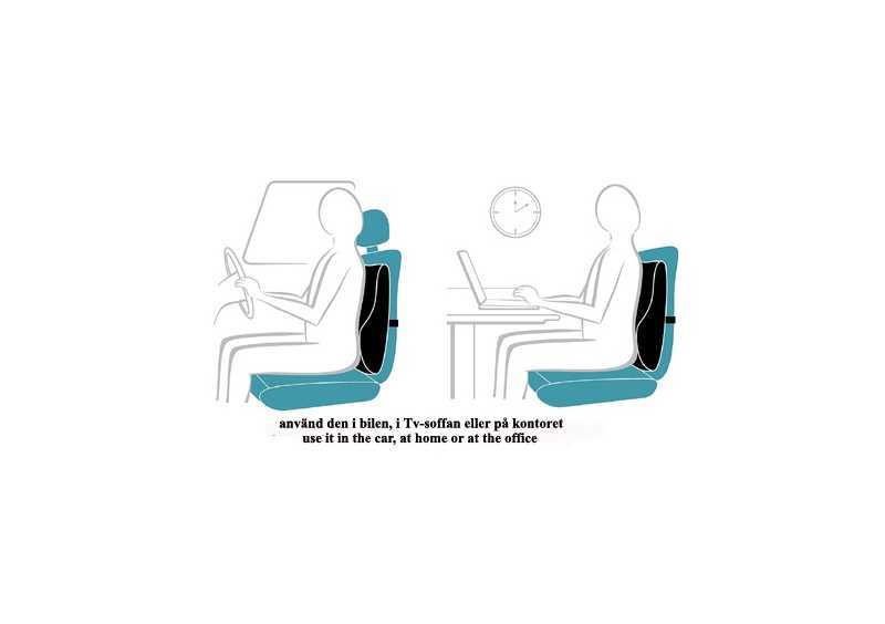 Ergonomic Back Lumbar Support