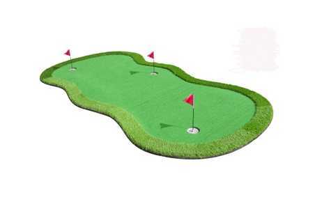 Mini Golf Green with ruff 3 x 1.5 meter