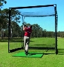 Golf simulator Optishot 2 + projektionsduk nät + stance matta + bur