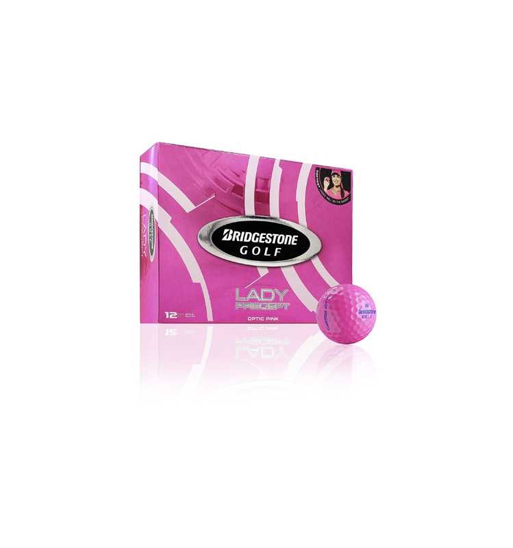 Golf Balls Bridgestone Lady Precept Optic Pink 12 pcs Golf Balls Bridgestone Lady Precept Optic Pink 12 pcs